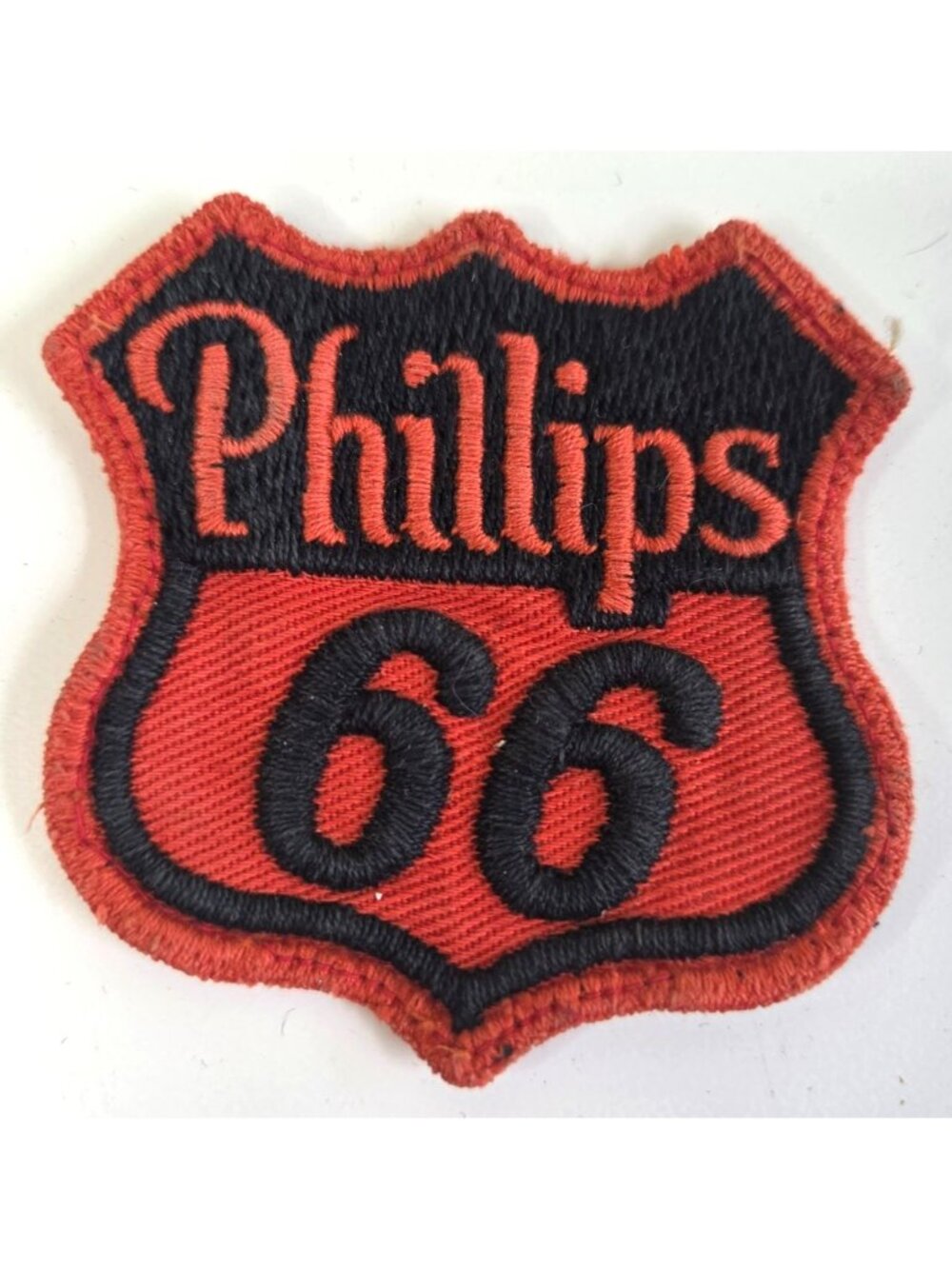 Vintage Phillips 66 Gas Oil Patch Service Station 3” x 3”-RARE!!